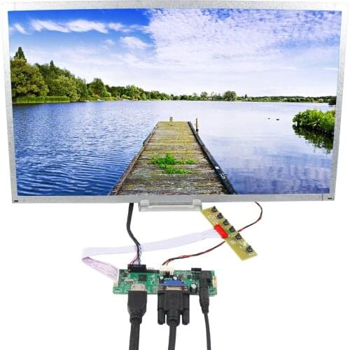 VGA LCD Controller Board With 18.5 in M185BGE-L22 1920X1080 LCD Screen