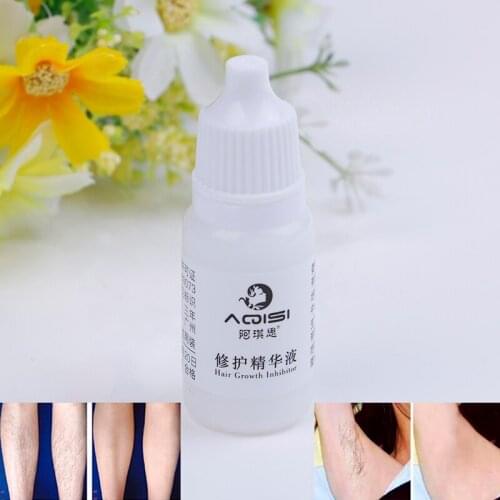 10ml Hair Removal Repair Serum Inhibits Hair Growth Pore Shrinkage Repair Nourish Inhibitor Hair Removal Repair Essence