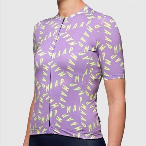 Womens Fashion bicycle clothing short-sleeved MTB road bike riding tops Sportswear Quick Dry Shirt