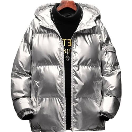 Winter mens jacket fashion mens warm cotton parka down cotton sweater coat casual outdoor clothing warm jacket mens clothing