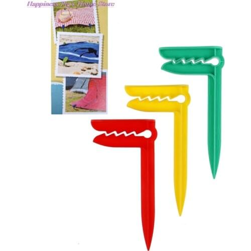 1PC Beach Towel Clip Camping Mat Clip Outdoor Clothes Pegs For Sheet Holder Towel Clips Clamp Beach Towels 15.2x7.4x2.9cm