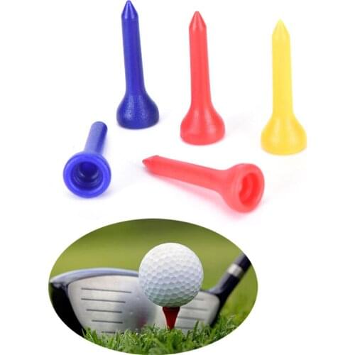 100pcs 36mm Professional Plastic Ball Golf Tee Outdoor sports Random color