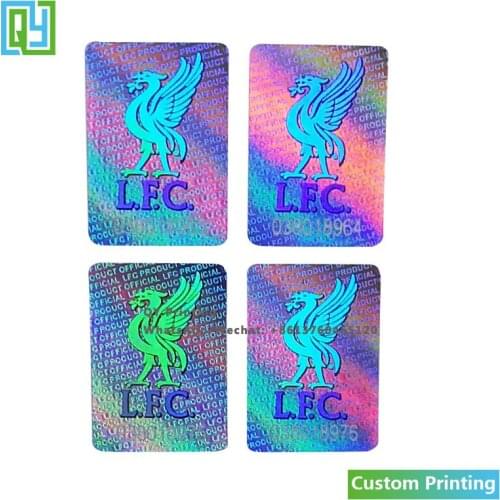 10000pcs 11x16mm Free Shipping Custom Made 3D Serial Number QR Code Barcode Silver Hologram Stickers Laser Foil Brand Seal Label
