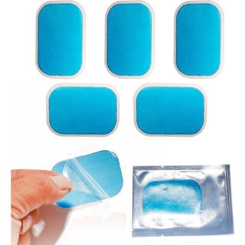 16/12/6 PC Muscle Abdominal Exerciser Toning Belt Machine Sticker Smart Stimulator Training Gear Hydrogel Abdominal Gel Stickers