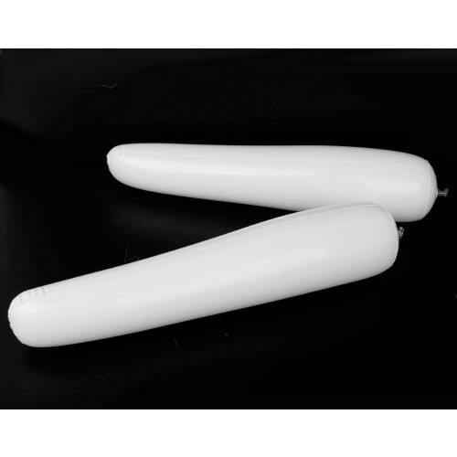 2 Pairs White 50cm Inflatable Women Girls Boot Shoes Stand Support Holder Shaper