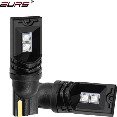 2pcs W5W LED T10 Led Canbus 168 194 LED Bulb T10 3030 4SMD Car Side Marker Light License Plate Lamp White Yellow Red Blue 12V