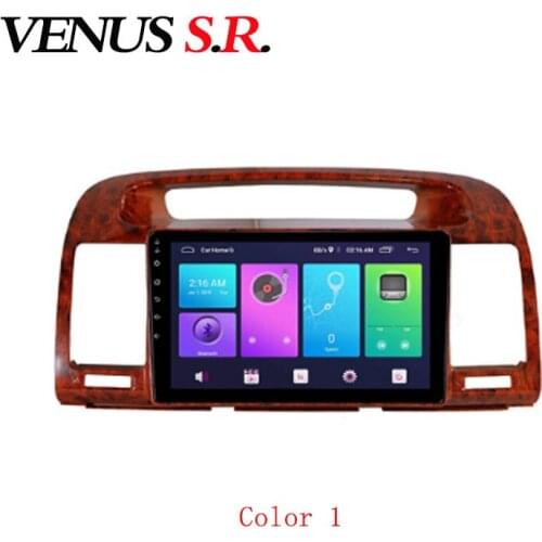 VenusSR Android 9.1 2.5D Car DVD Player GPS Navigation Multimedia For Toyota Camry 2000-2003 car stereo bluetooth