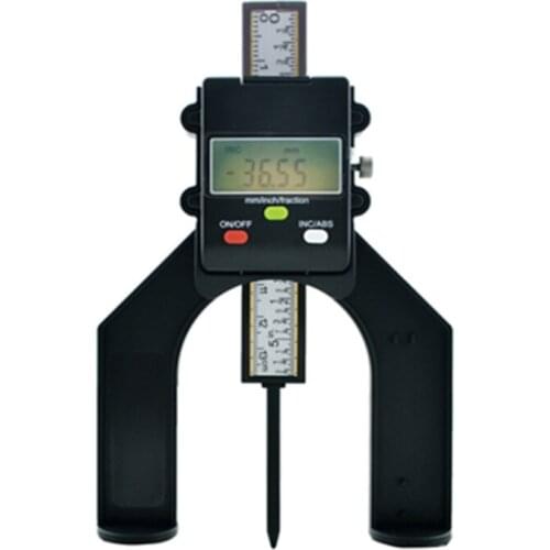 Digital Depth Gauge LCD Magnetic Self Standing Aperture 80mm Hand Routers for Woodworking Milling Cutter Table Saw Router