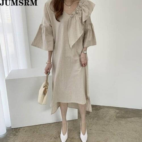 Прямые летние платья JUNSRM China At AliExpress