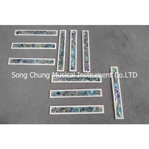 Classical Guitar bridge 10pcs tie blocks inlay Shell A-16