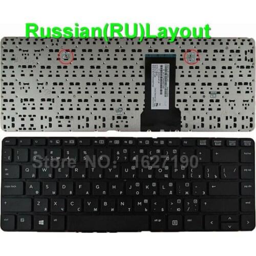 New RU Russian Keyboard for HP ProBook 430 G1 BLACK For Win8 RU Laptop Keyboards