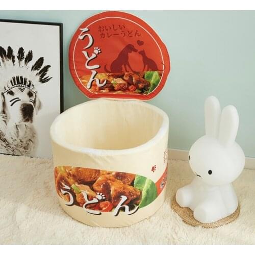 Lovely Cute Warm Cat Bed House Mat inter Winter Pet Dog Nest Washable Cozy Round Cat Small Dog Home Mats Supplies N26