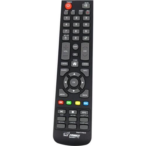 New Original Remote For FAMILY SMART TV RE-04 TV Remote Control Fernbedienung