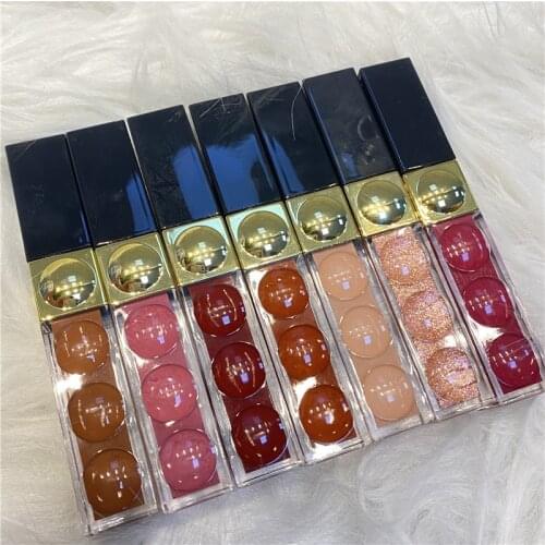 Clear Lip Gloss Wholesale Private Label Lipgloss Luxury Lip Gloss Containers Unique Cruelty Free Liquid Lipstick Custom Logo