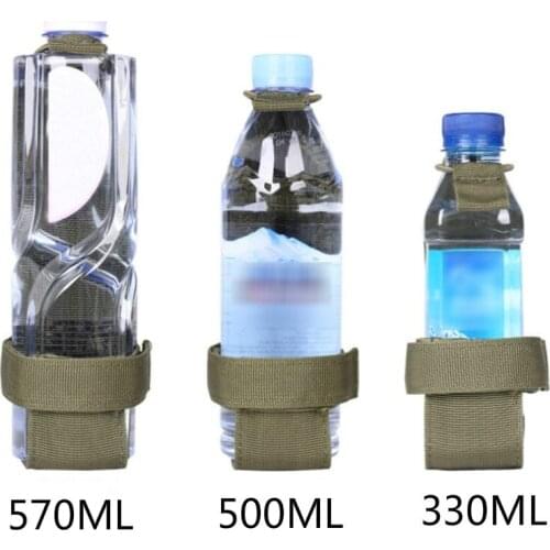 Tactical Molle Water Bottle Belt Carrier Canteen Bags Army Pouch Hiking Military Holder Kettle Camping Hunting