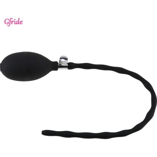 Adult Sex Toys Inflatable Horse Eye Urethral Tube Plug Silicone Stick Male Masturbation Device