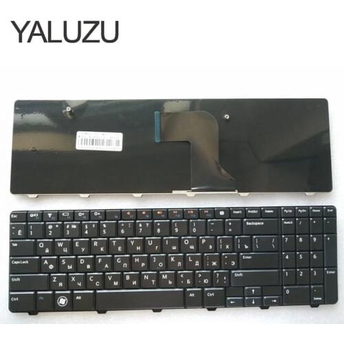 YALUZU RUSSIAN Laptop Keyboard for Dell N5010 15R M5010 N5010D M501R INS15VD-1318 1308 1316 RU layout black color new keyboard