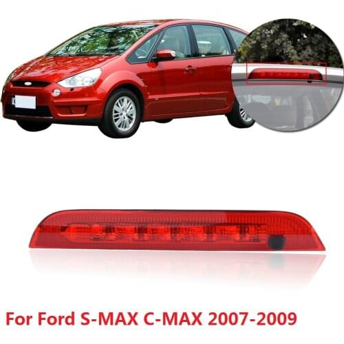 Kamshing For Ford S-MAX C-MAX 2007 2008 2009 Rear High Mount Brake Light Stop Lamp Center Stop Light Additional Third Brake lamp