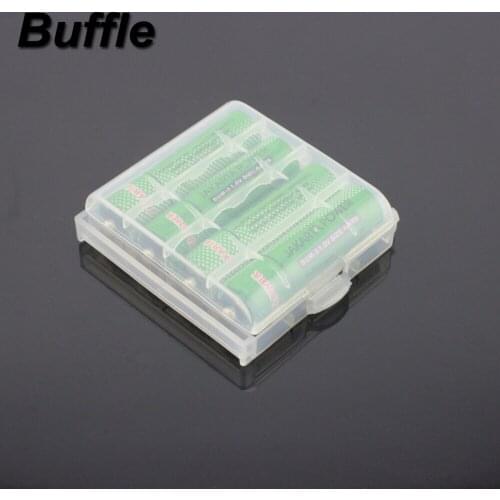 1x AA/AAA/14500 Battery Hard Plastic Storage Box Coloful Protect Case for 5/7 Alkaline Cells Useful Container with Hook Holder