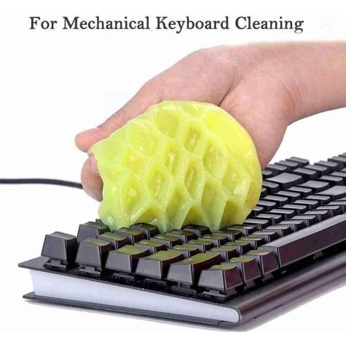 Car Dust Remove Soft Glue Cleaning Pad Magic Cleaner Equipment Detailing Keyboard Electronic Dirt Gel Hole Kill Catcher Bac H4O2