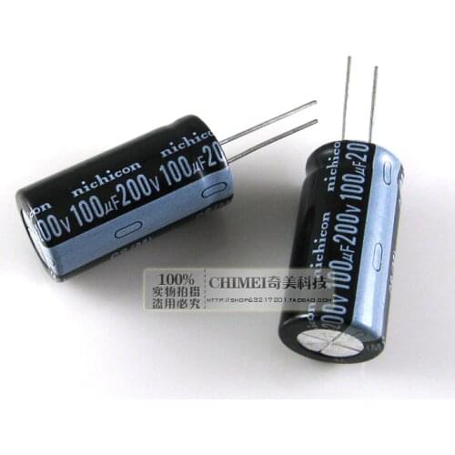 Electrolytic capacitor 200V 100UF capacitor