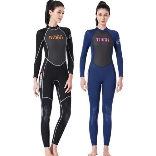 Fanceey new 3mm Neoprene Wetsuit Full Body Swimsuit Women Diving Suit Triathlon Wetsuit Women Spearfishing Spears Swimwear Women