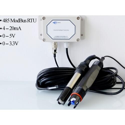 DPT-300 PH Electrode PH Sensor Dissolved Oxygen Electrode RS485 4-20mA Dissolved Oxygen Probe PH Probe Dual Channel Transmitter