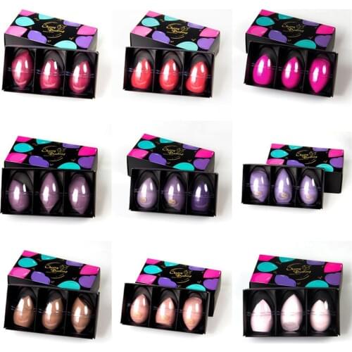 Cherry Darling Makeup Sponge Blenders 3-Packs Ultra-Soft Makeup Sponge Blenders Tools