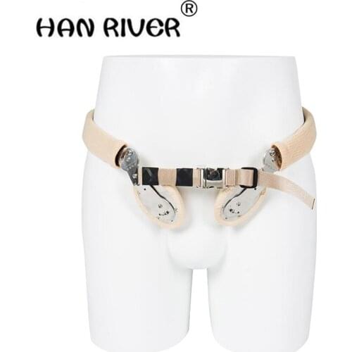 HANRIVER Old people in the adult inguinal steel trusses with bilateral around hernia Soft bags are more comfortable