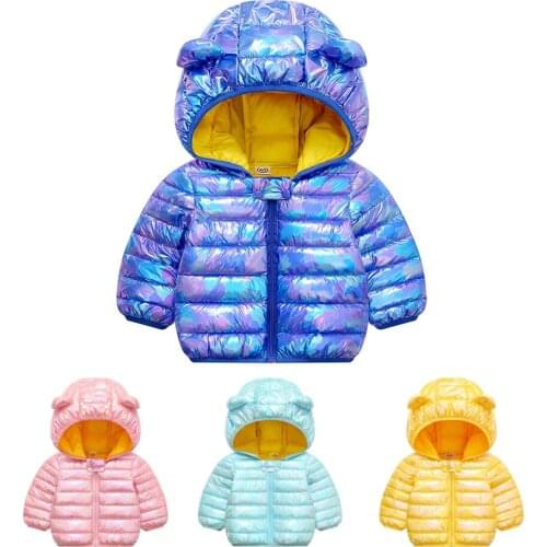 Toddler Baby Girls Jacket 2021 Autumn Winter Jacket For Girls Coat Kids Warm Outerwear Coat For Boys Jacket Children Clothes