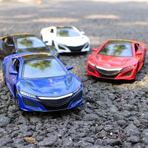 Die Cast 1:36 Car Models Alloy Vehicles Pull Back Toys for Children gld52 Honda Acura