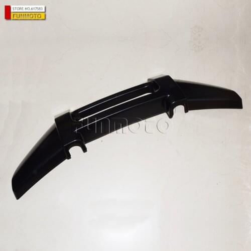 Bumper trim panel or Decorative plate of CFMOTO CF500 ATV,the parts number is 9010-040001-0P10 black color