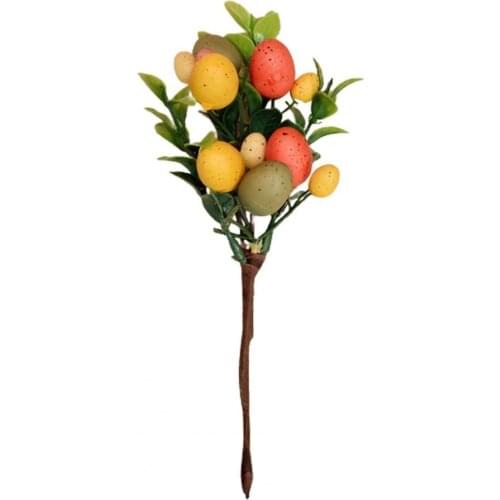 Display Mold Sturdy Ornamental Plastic Bouquet Easter Egg Tree Decor for Home Display Mold