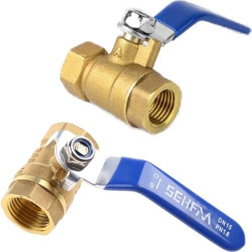Heavy Duty Brass Garden Hose Shut Off Ball Tap Full Port Handle Thread Ball DN15 DN20 DN25 DN32 DN40 DN50 shower head with shut