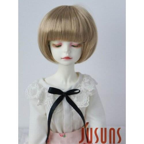 JD256 1/4 MSD Pretty Soft BJD synthetic mohair doll wigs size 7-8 inch Cute Short cut doll wigs fashion Doll Accessories