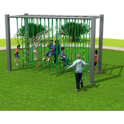 2020 YLW NEW park outdoor playground facility outside climbing equipment park for children