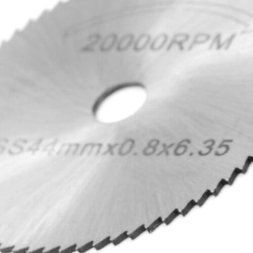 44MM HSS Cutting Disc Grinder Cutoff Circular Saw Rotary Blades Tool + Rod New A0KF