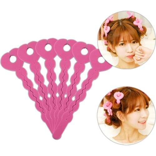 6pcs Salon Soft Hair Curler Foam Rollers Hair Styling Tools Universal Curling Iron Not To Hurt The Hair Spring