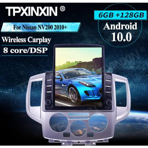 For Nissan NV200 2010+ Android Radio Wireless Carplay Touch screen Universal Stereo Receiver 6+128G Car Radio player TESLA Style