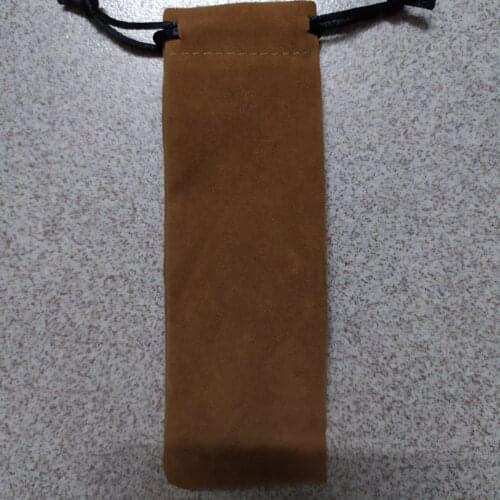 100pcs free shipping velvet drawstring jewelry basg 5*13cm velvet gift pouch for gift jewelry Watch band storage and packaging