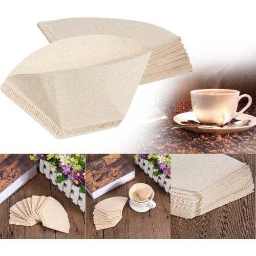 Coffee Paper Filter for 101 Coffee Hand-poured Coffee Filter Drip Cup 40pcs Espresso Machine Mocha Pot Strainer Sheet
