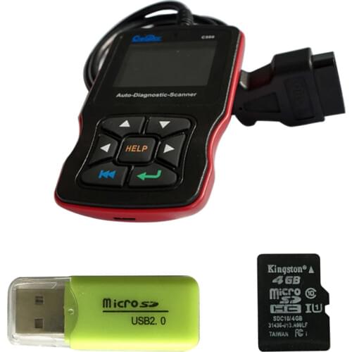 New Creator C500 OBD2 EOBD Diagnostic Code Scanner