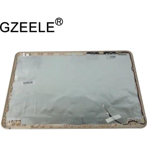 GZEELE New for HP Pavilion 15-AU 15-AW Lcd Back Cover 856327-001 gold color LCD Rear Lid Top Back case