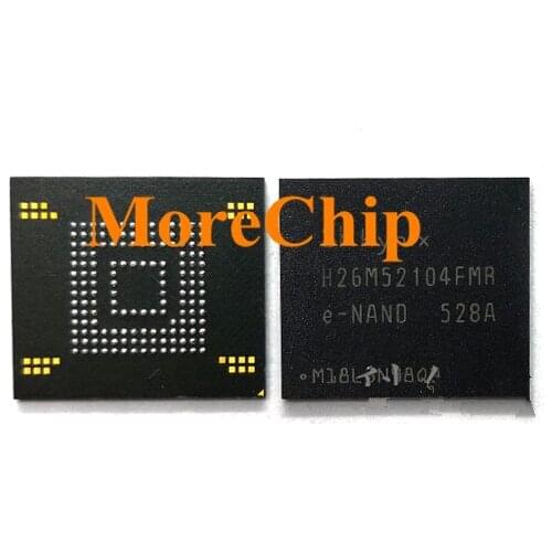 H26M52104FMR eMMC NAND flash memory BGA IC Chip 2pcs/llot