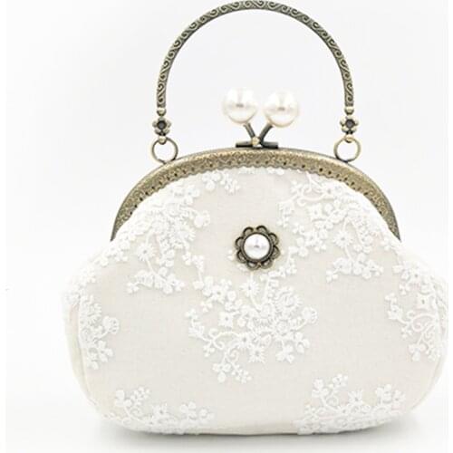 Lace Women Bag 2021 Summer Fashion New Handbag High Quality Diamonds Sweet Tote Bag Chain Portable Shoulder Bag Crossbody bags