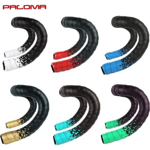 Bicycle Handlebar Tape Road Bike Tapes Racing Breathable Non-Slip Handle Bar Belt Wrap PU Leather Soft Bike Handlebar Tape Parts