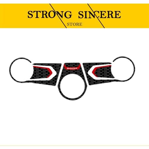 Calcomanía de decoración de motocicleta para CBR650R CBR 650R 2019 CBR 650 R 3D pegatina de carbono pegatina protectora impermea
