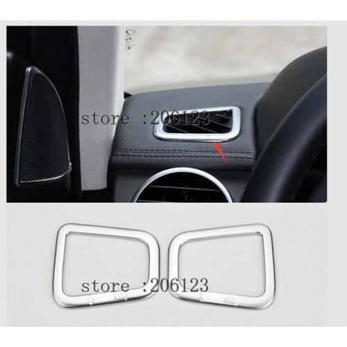 Air conditioning outle vents cover trim sticker for range land rover sport discovery4 discovery 4 interior Accessories