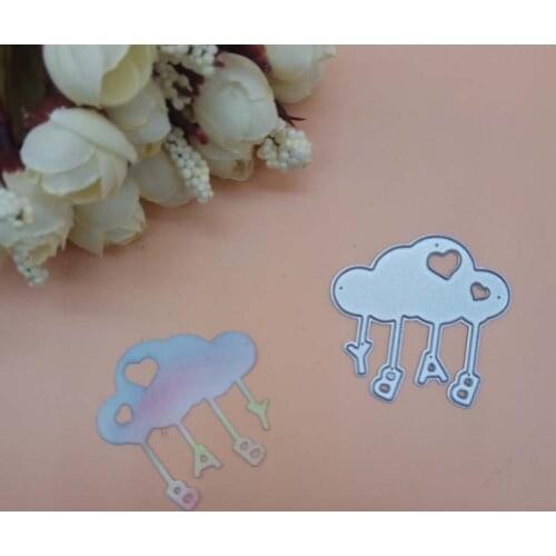 Cloud Baby Words Letter Baby Shower New Cutting Dies Scrapbooking Dies Metal Stamps and die for Card Making DIY
