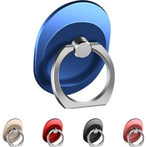 Finger Ring Mobile Phone Smartphone Stand Holder For iPhone XS Huawei Samsung cell Smart Round Phone Ring holder Car Mount Stand